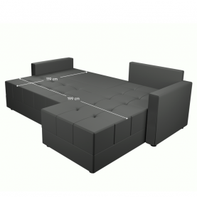 Univerzális ülőgarnitúra. szürke. DUAN ROH