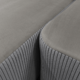 Univerzális ülőgarnitúra. szürke. SENTY ROH