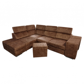 Ülőgarnitúra. barna. balos. MALAGA