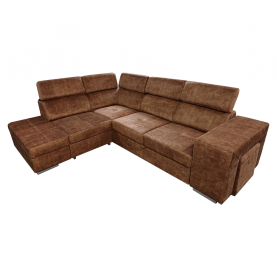 Ülőgarnitúra. barna. balos. MALAGA