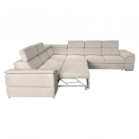 Ülőgarnitúra. bézs Majestic szovet. SEGORIA LUX