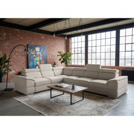 Ülőgarnitúra. bézs Majestic szovet. SEGORIA LUX