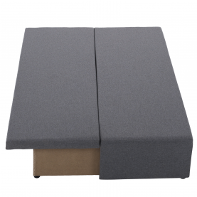 Kihúzható heverő. világosszürke. EUGI