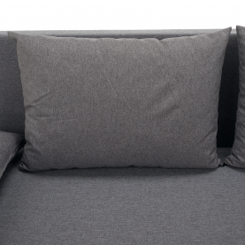 Kihúzható heverő. világosszürke. EUGI