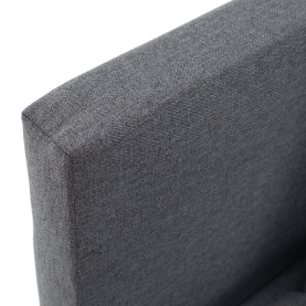 Kihúzható heverő. világosszürke. EUGI