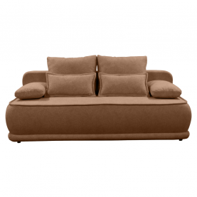 Kihúzható kanapé. barna melír. LAGO