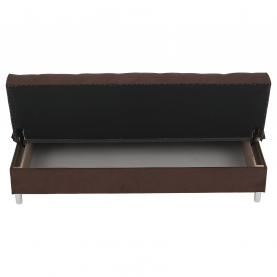 Kihúzható kanapé. barna. ALADA