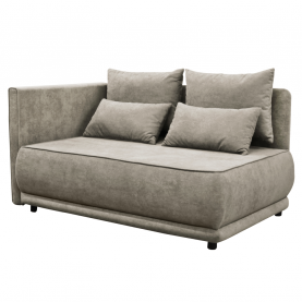 Kihúzható kanapé. bézsesszürke Taupe. balos. LIAMI