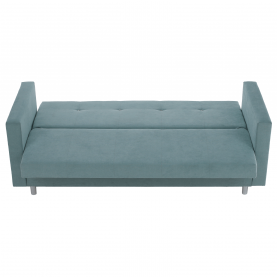 Kihúzható kanapé. mentazold. LILANA