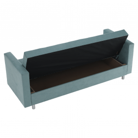 Kihúzható kanapé. mentazold. LILANA