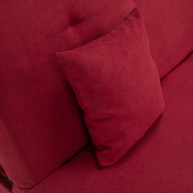 Kihúzható kanapé. piros. ALADA