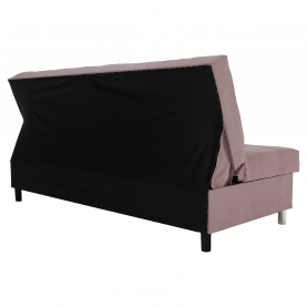 Kihúzható kanapé. rózsaszín. ALADA