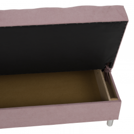 Kihúzható kanapé. rózsaszín. ALADA