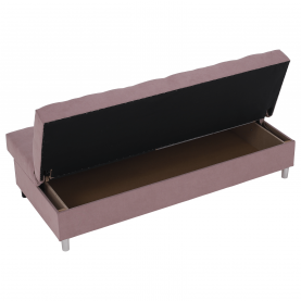 Kihúzható kanapé. rózsaszín. ALADA