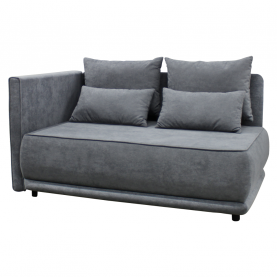 Kihúzható kanapé. szürke. balos. LIAMI