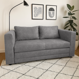 Kihúzható kanapé. szürke. BEJA