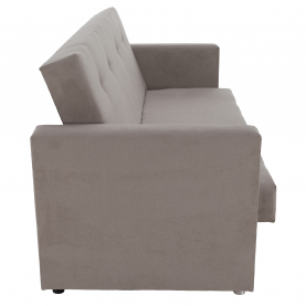 Kihúzható kanapé. szürkésbézs Taupe. LILANA