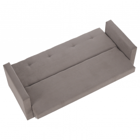 Kihúzható kanapé. szürkésbézs Taupe. LILANA