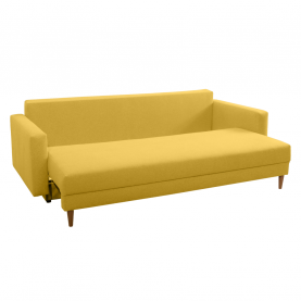 Kihúzható kanapé. sárga. BONYK