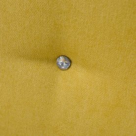 Kihúzható kanapé. sárga. LILANA