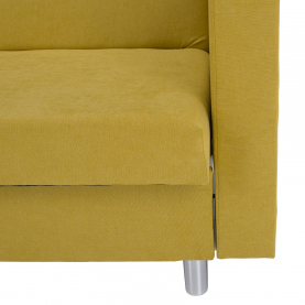 Kihúzható kanapé. sárga. LILANA