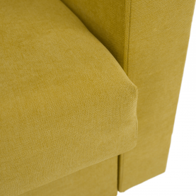 Kihúzható kanapé. sárga. LILANA