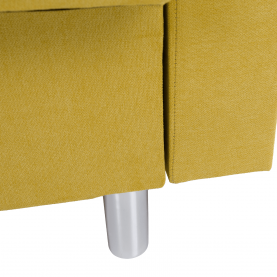 Kihúzható kanapé. sárga. LILANA