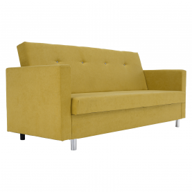 Kihúzható kanapé. sárga. LILANA
