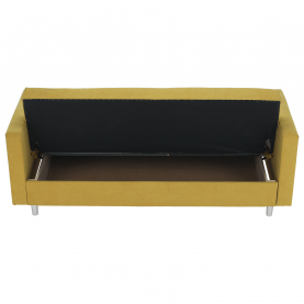 Kihúzható kanapé. sárga. LILANA