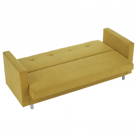Kihúzható kanapé. sárga. LILANA