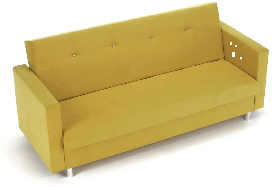 Kihúzható kanapé. sárga. LILANA