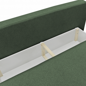 Kihúzható kanapé. zold melír. LAGO