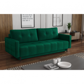 Kihúzható kanapé. zold. DORY