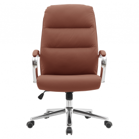 Irodai szék. barna camel/króm. ADMON Irodai szék. barna camel/króm. ADMON