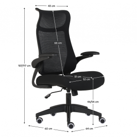 Irodai szék. fekete. SETON Irodai szék. fekete. SETON