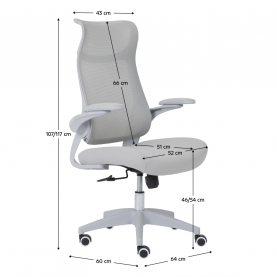 Irodai szék. szürke. SETON Irodai szék. szürke. SETON