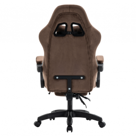 Irodai/gamer szék. barna/fehér. HOSPO Irodai/gamer szék. barna/fehér. HOSPO