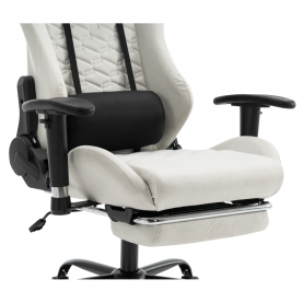 Irodai/gamer szék. fehér/fekete. PAPIBAS Irodai/gamer szék. fehér/fekete. PAPIBAS