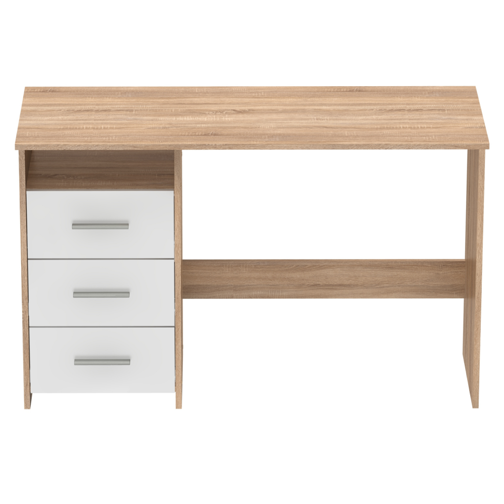 Számítógépasztal. sonoma tolgyfa/fehér. LARISTOTE NEW Számítógépasztal. sonoma tolgyfa/fehér. LARISTOTE NEW