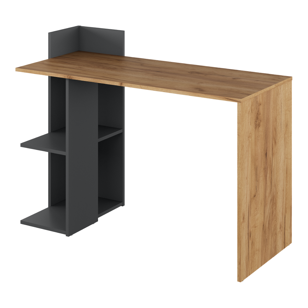 Számítógépasztal. tolgy craft arany/grafit. ZINO NEW Számítógépasztal. tolgy craft arany/grafit. ZINO NEW