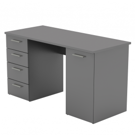 Íróasztal. grafit. EUSTACH