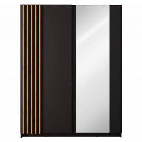 Szekrény. 2D-150. fekete/artisan tolgy. BAJADERO TYP 1 Szekrény. 2D-150. fekete/artisan tolgy. BAJADERO TYP 1