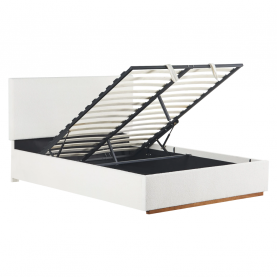 Ágy ráccsal és tárolóval. 160x200. fehér. NUVOLA