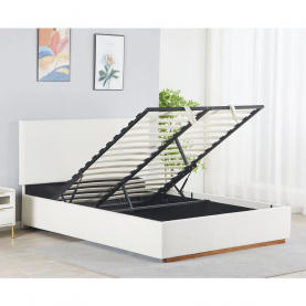 Ágy ráccsal és tárolóval. 180x200. fehér. NUVOLA