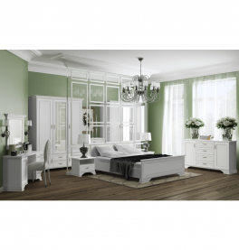 Ágy. 180x200. alpesi fehér. KENTAK