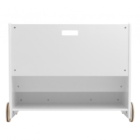 Gyerek konyvespolc kerekekkel. fehér. BERUS Gyerek konyvespolc kerekekkel. fehér. BERUS