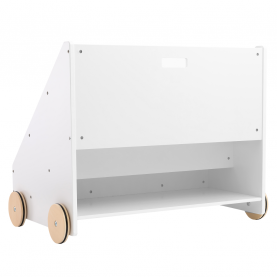 Gyerek konyvespolc kerekekkel. fehér. BERUS Gyerek konyvespolc kerekekkel. fehér. BERUS