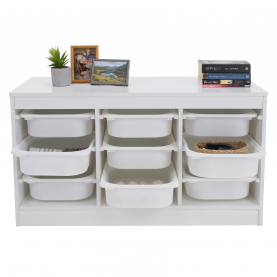 Rendszerező tárolódobozokkal. fehér. TRIMAL Rendszerező tárolódobozokkal. fehér. TRIMAL