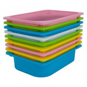 Rendszerező tárolódobozokkal. fehér/színes. TRIMAL