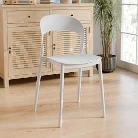 Rakásolható szék. fehér. RADANA NEW Rakásolható szék. fehér. RADANA NEW